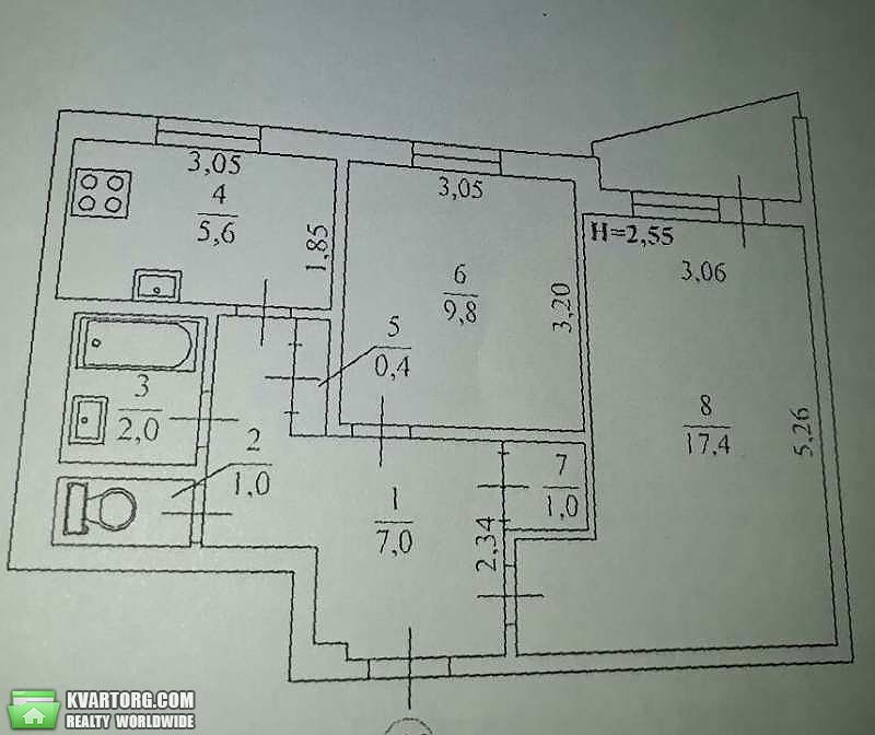 Sell 2-room apartment. Харьков, Салтовское шоссе — photo 3