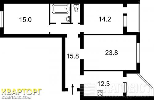 Sell 3-room apartment. Киев, Урловская — photo 9