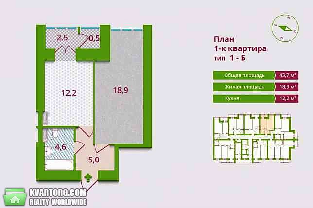 Sell 1-room apartment. Киев,  Островского — photo 5