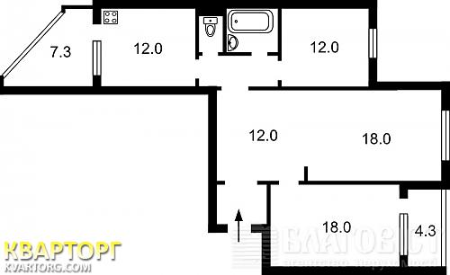 Sell 3-room apartment. Киев,  Григоренко пр — photo 2