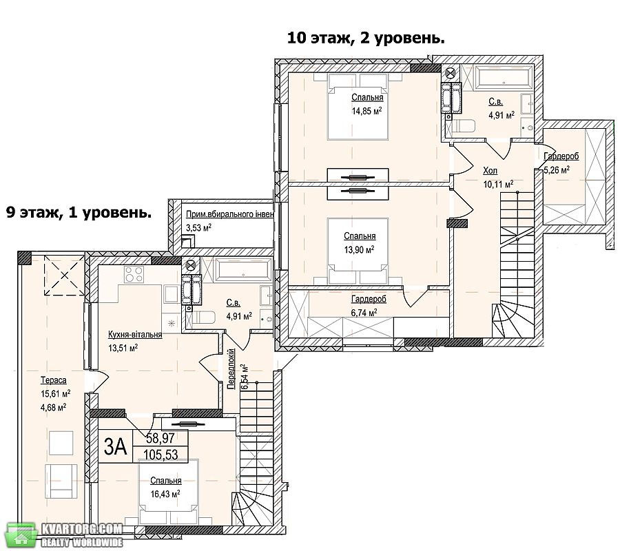 Sell 3-room apartment. Киев, чехова — photo 4
