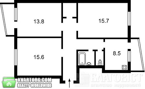 Sell 3-room apartment. Киев,  Островского — photo 2
