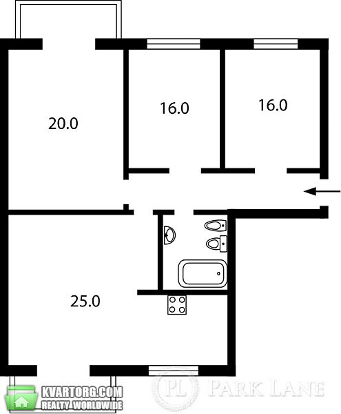 Sell 2-room apartment. Киев, Бассейная — photo 5