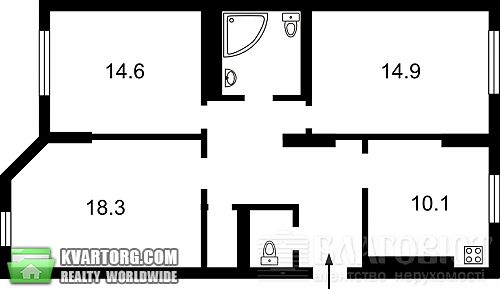 Sell 3-room apartment. Киев, Палладина пр — photo 1