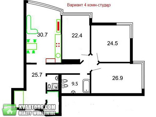 Sell 3-room apartment. Киев, Кловский спуск — photo 3