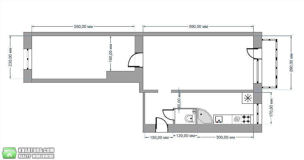 Sell 2-room apartment. Киев,  Осиповского — photo 9