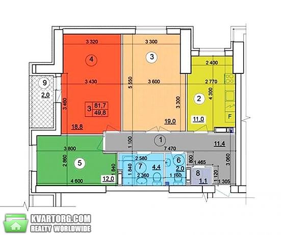 Sell 3-room apartment. Киев,  Теремковская — photo 2