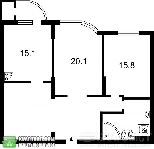 Sell 3-room apartment. Киев, Лабораторный пер — photo 9