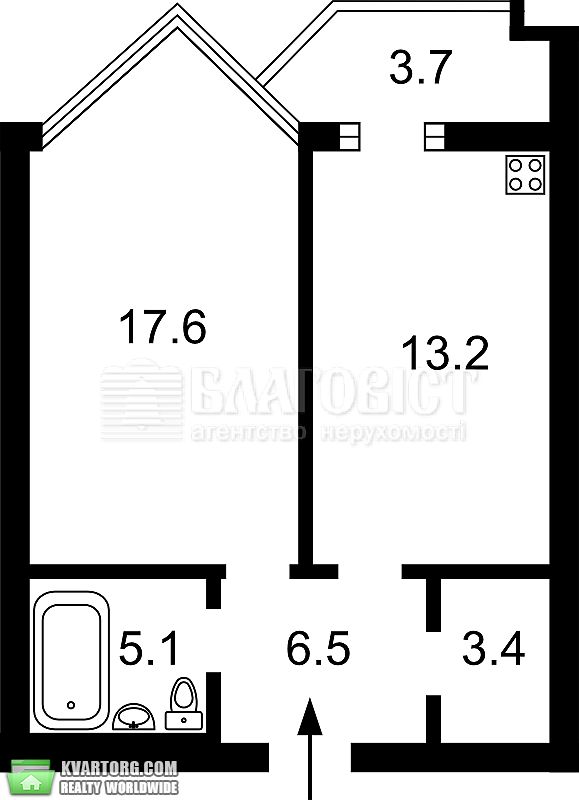 Sell 2-room apartment. Киев,  Барбюса — photo 2