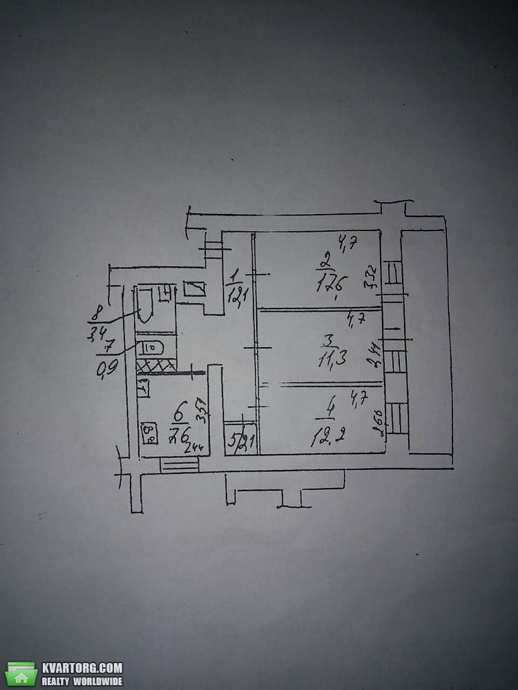 Sell 3-room apartment. Днепропетровск, Запорожское Шоссе — photo 7
