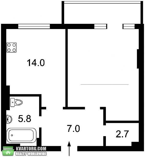 Sell 2-room apartment. Киев,  Драгомирова — photo 7