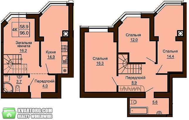 Sell 3-room apartment. Киев,  Большая Окружная — photo 2