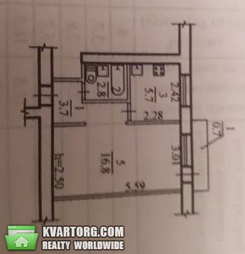 Sell 1-room apartment. Днепропетровск,  Московская — photo 1