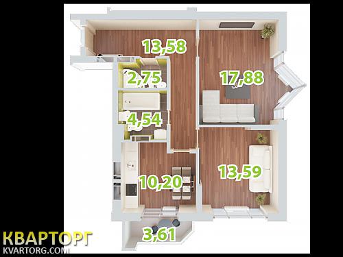 Sell 2-room apartment. Киев, Танковая — photo 3