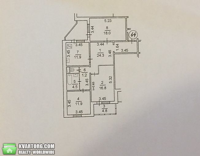 Sell 3-room apartment. Киев, Лесной проспект — photo 3