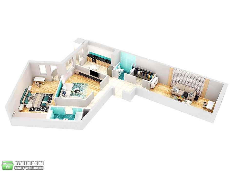 Sell 3-room apartment. Киев,  Кудрявская — photo 2