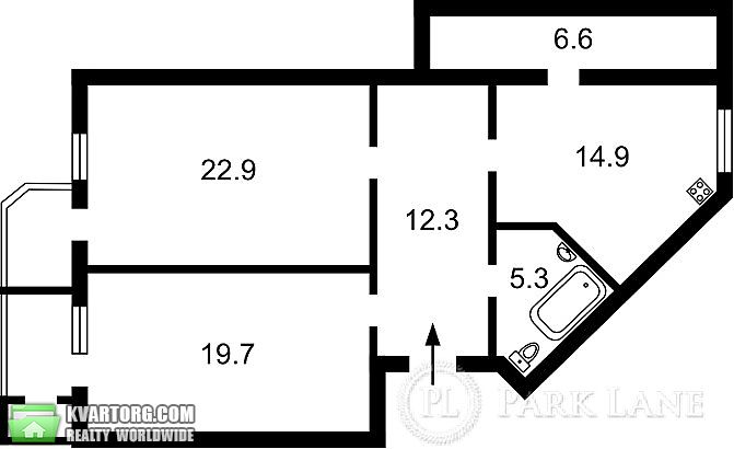 Sell 2-room apartment. Киев,  Григоренко пр — photo 4