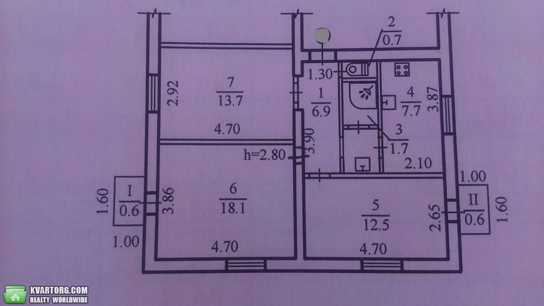 Sell 3-room apartment. Днепропетровск, макарова — photo 5