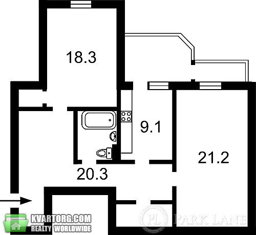 Sell 2-room apartment. Киев,  Гончара — photo 8
