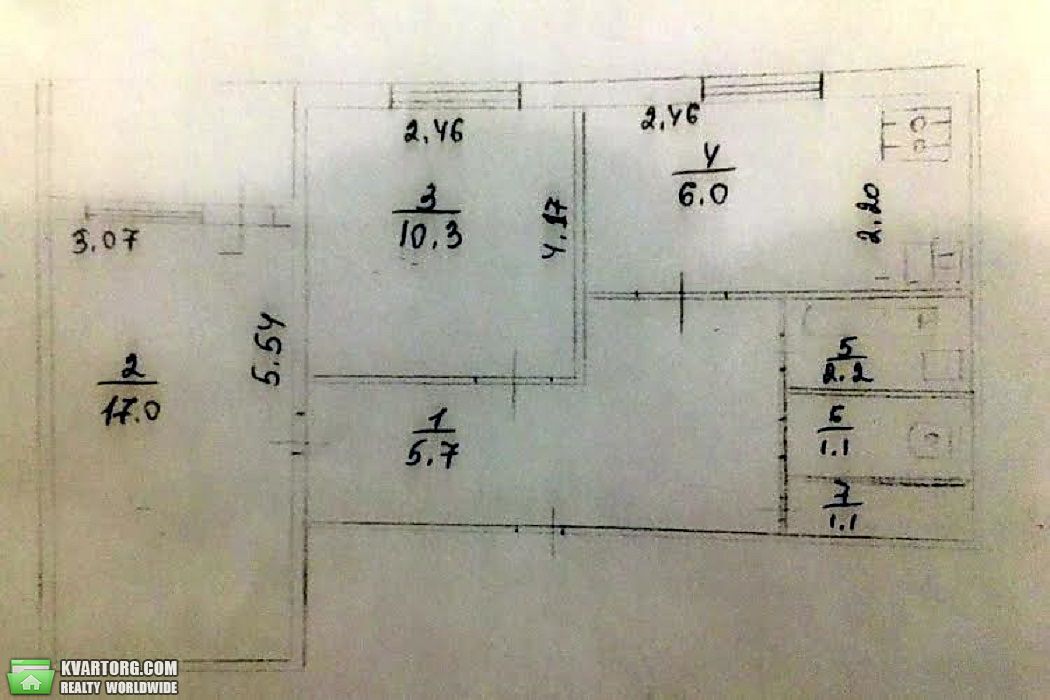 Sell 2-room apartment. Киев, Генирала Наумова — photo 3