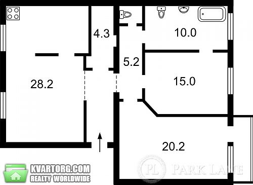 Sell 3-room apartment. Киев, Костельная — photo 2