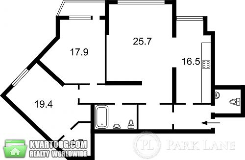Sell 3-room apartment. Киев, Княжий Затон — photo 5