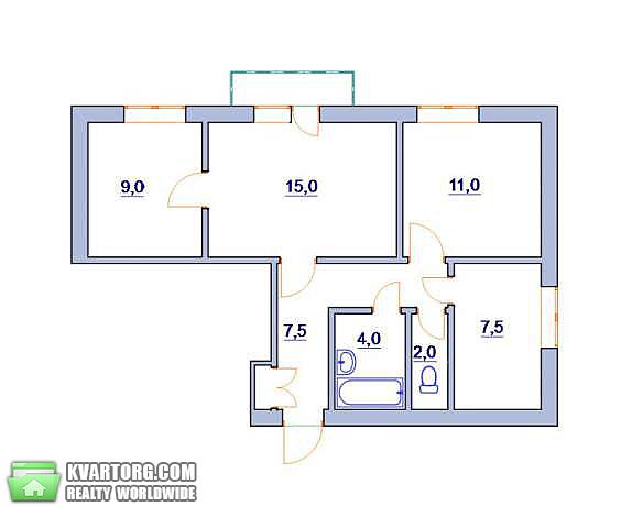Sell 3-room apartment. Киев,  Победы пр — photo 8