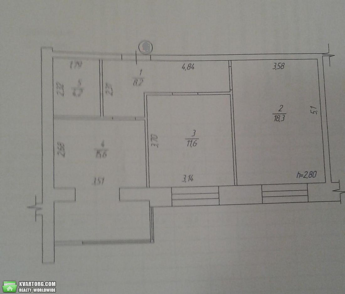 Sell 2-room apartment. Днепропетровск, Высокольтная — photo 6
