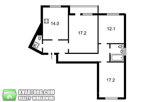 Sell 3-room apartment. Киев, Урловская — photo 4