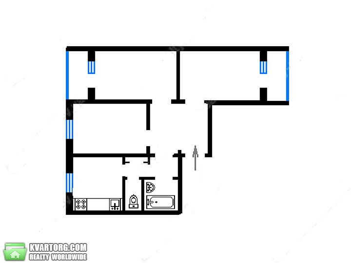 Sell 3-room apartment. Киев,  Туполева — photo 3
