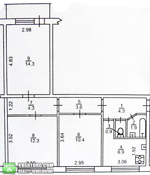 Sell 3-room apartment. Киев, Братиславская — photo 8