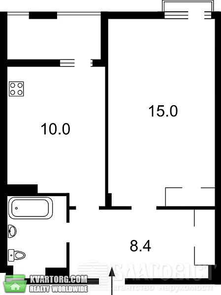 Sell 1-room apartment. Киев, Регенераторная — photo 5