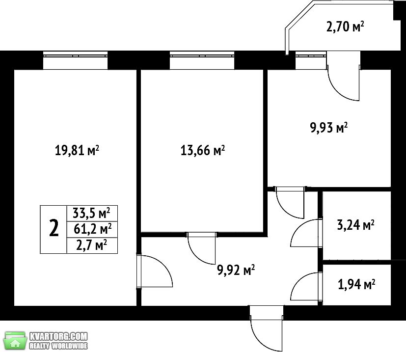 Sell 2-room apartment. Киев,  Григоровича-Барского — photo 1
