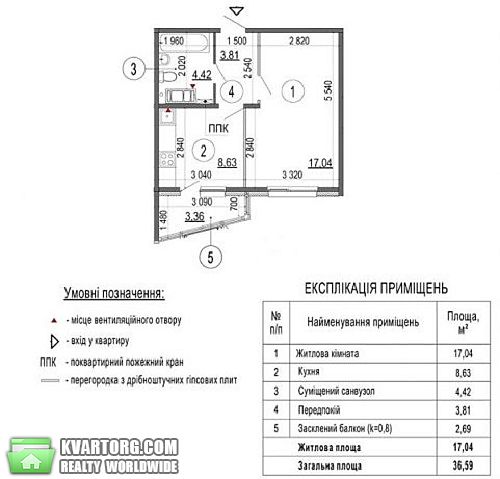 Sell 1-room apartment. Киев, Русовой — photo 3