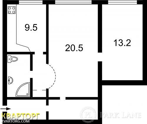 Sell 2-room apartment. Киев,  Виноградный пер — photo 2