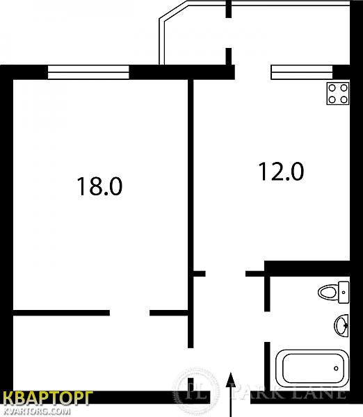 Sell 1-room apartment. Киев, Ахматовой — photo 2