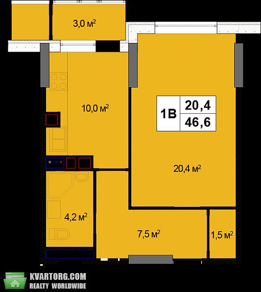 Sell 1-room apartment. Киев,  Механизаторов — photo 5