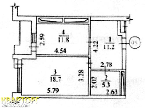 Sell 1-room apartment. Киев,  Белорусская — photo 3