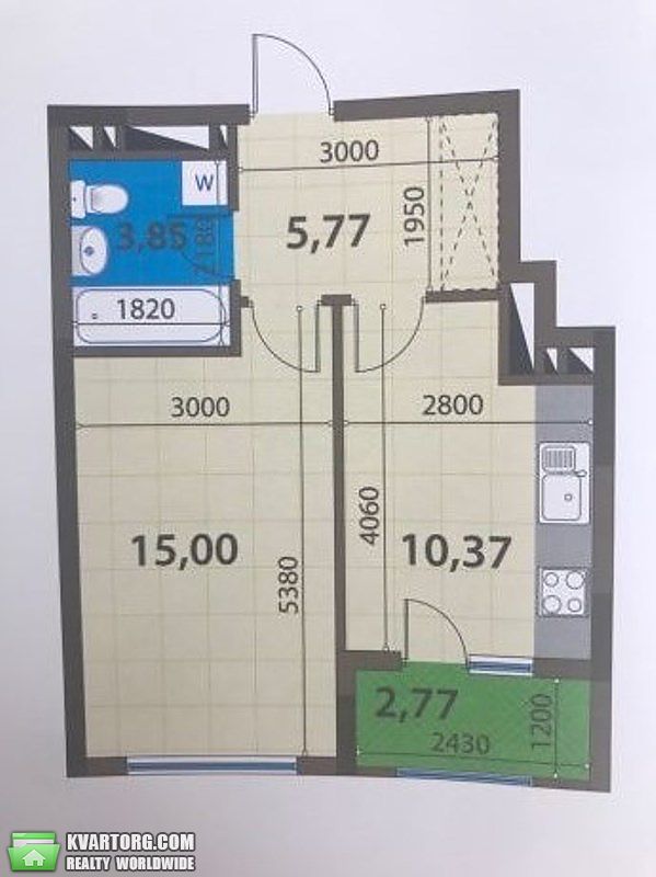 Sell 1-room apartment. Киев,  Правды пр — photo 8