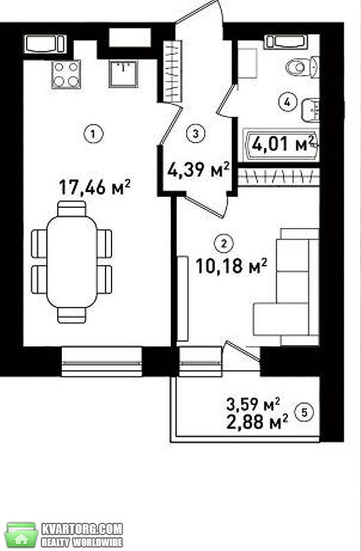 Sell 1-room apartment. Киев, Николая Хвылевого — photo 3