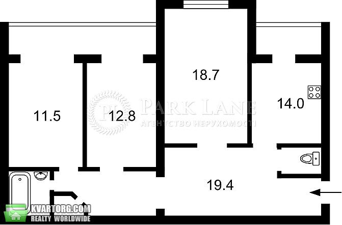 Sell 3-room apartment. Киев,  Героев Сталинграда пр — photo 2