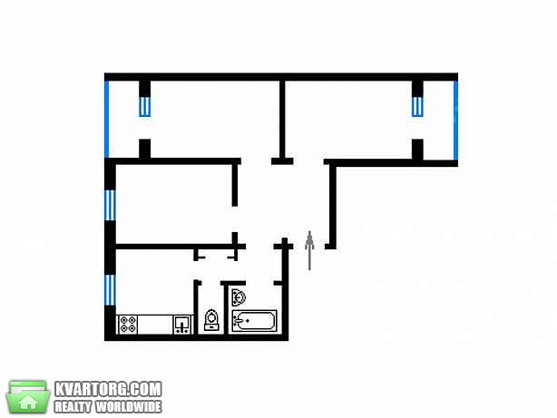 Sell 3-room apartment. Киев,  Бальзака — photo 4