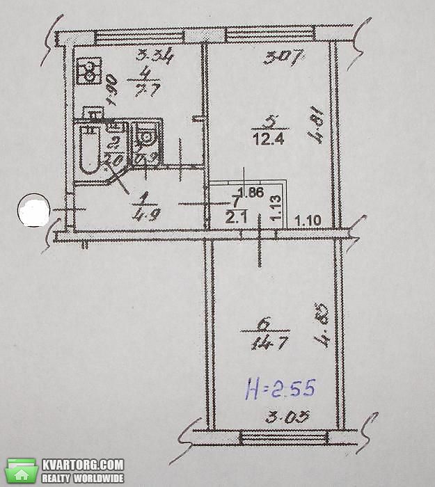 Sell 2-room apartment. Киев,  Туполева — photo 9
