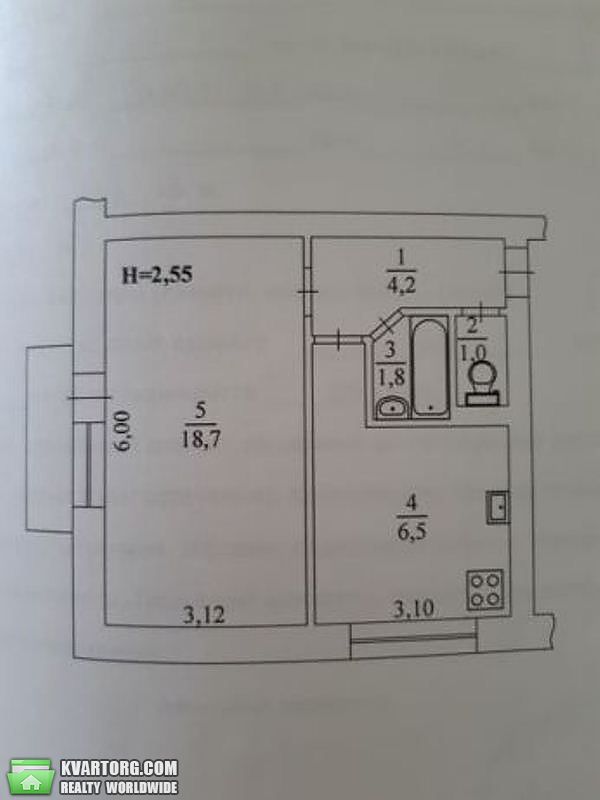 Sell 1-room apartment. Киев,  Кучера — photo 3
