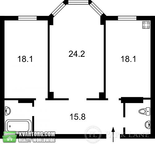 Sell 2-room apartment. Киев, Дмитриевская — photo 2