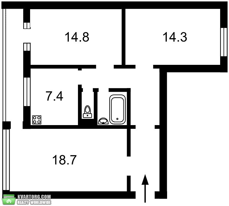 Sell 3-room apartment. Киев,  Татарская — photo 6