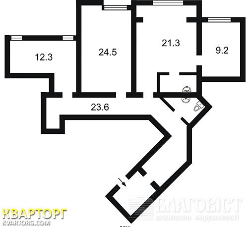 Rent out office. Киев, Горького — photo 1