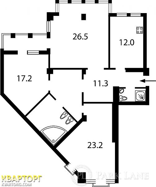 Sell 3-room apartment. Киев, Дружбы Народов бул — photo 1
