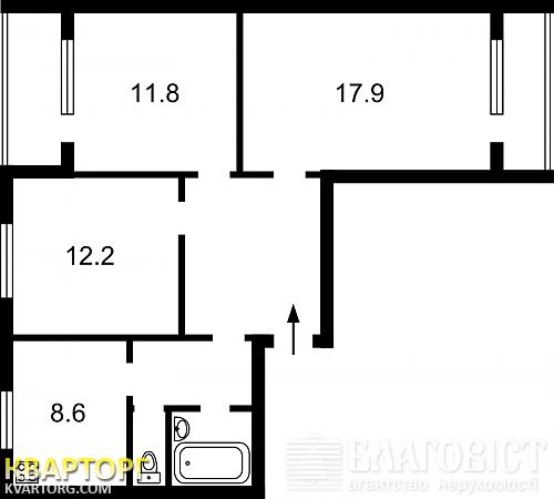 Sell 2-room apartment. Киев, Ревуцкого — photo 2