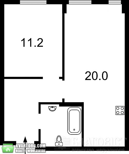 Sell 1-room apartment. Киев, Регенераторная — photo 2